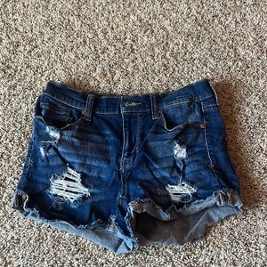 Mudd ripped jean shorts